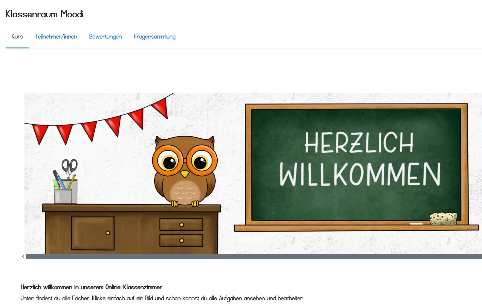 Herzlich Willkommen bei Moodle!